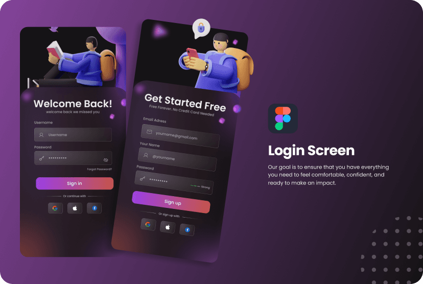 Modern Login UI - Clean & User-Friendly