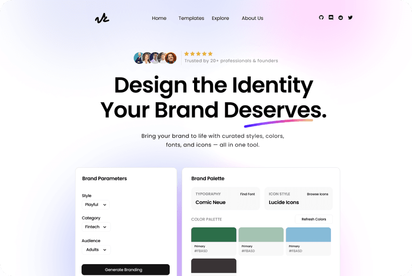 VibeCraft - Instant Brand Styling
