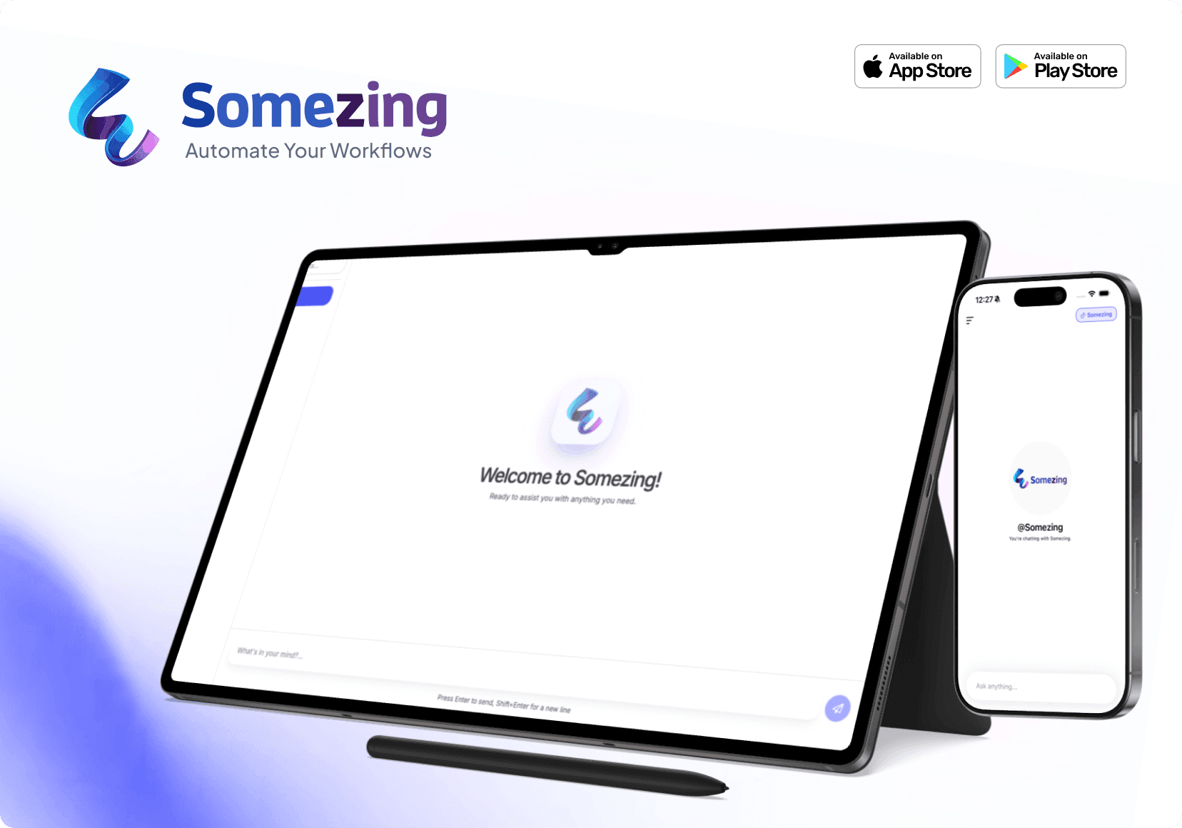 Somezing - AI-Powered Agents to Automate Your Workflows